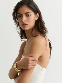 Reiss Leah Drape Detail Jumpsuit, Ivory - view 2, Ivory