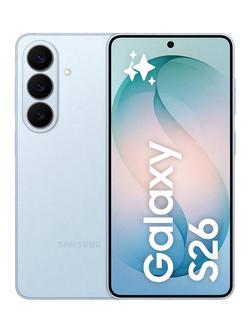 Samsung Galaxy S26 Smartphone, 12GB RAM, 6.3”, Galaxy AI, 5G, SIM Free, Sky Blue