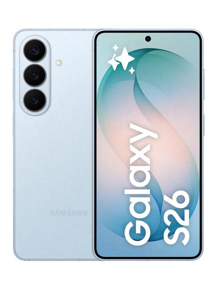 Samsung Galaxy S26 Smartphone, 12GB RAM, 6.3”, Galaxy AI, 5G, SIM Free, Sky Blue