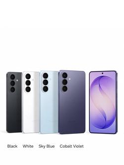 Samsung Galaxy S26 Smartphone, 12GB RAM, 6.3”, Galaxy AI, 5G, SIM Free - view 2, Cobalt Violet