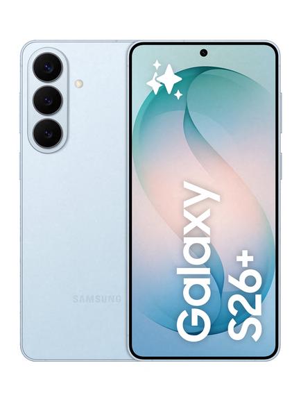 Samsung Galaxy S26+ Smartphone, 12GB RAM, 6.7”, Galaxy AI, 5G, SIM Free, Sky Blue