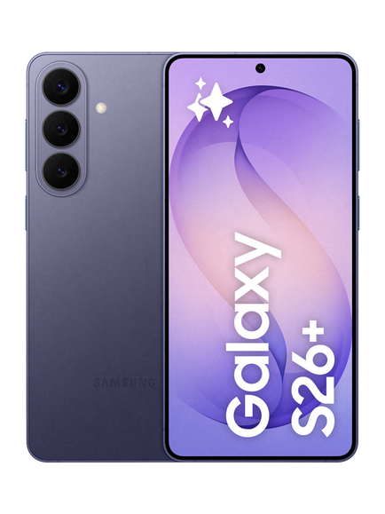 Samsung Galaxy S26+ Smartphone, 12GB RAM, 6.7”, Galaxy AI, 5G, SIM Free, Cobalt Violet