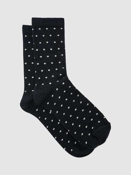 Reiss Dotty Ankle Socks, Navy, Navy