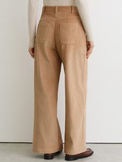 Reiss Stanton Corduroy Trousers, Camel - view 2, Camel