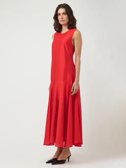 YAS Pera Sleeveless Maxi Dress, Poinsettia - view 2, Poinsettia