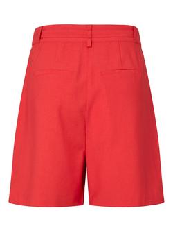 YAS Birmo High Rise Shorts, Poinsettia - view 2, Poinsettia