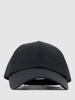 Reiss Caleb Technical Logo Embroidered Baseball Hat, Navy
