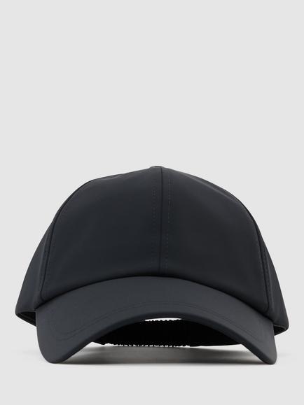 Reiss Caleb Technical Logo Embroidered Baseball Hat, Navy