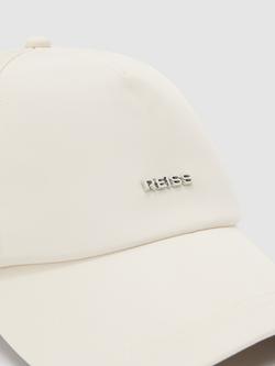 Reiss Emery Technical Logo Baseball Cap, Ecru - view 2, Ecru