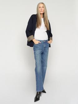 MOS MOSH Colorado Mai Kick Flare Jeans, Mid Blue, Mid Blue