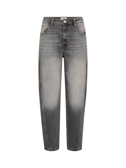 MOS MOSH Aymen Galleon High Rise Tapered Jeans, Grey, Grey