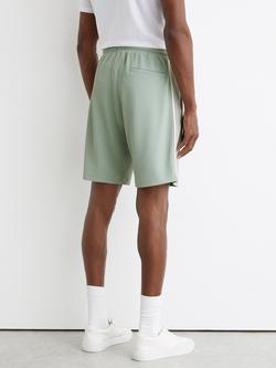 Reiss Emilio Textured Side Stripe Shorts, Mint Green - view 2, Mint Green