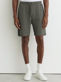 Reiss Tavolla Textured Drawstring Shorts, Sage, Sage