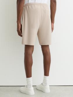 Reiss Tavolla Textured Drawstring Shorts, Stone - view 2, Stone