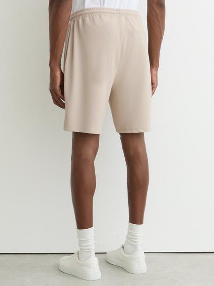 Reiss Tavolla Textured Drawstring Shorts, Stone - view 2, Stone
