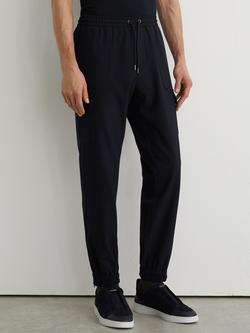 Reiss Slim Fit Cargo Trousers, Navy, Navy
