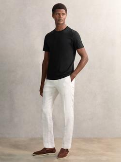 Reiss Count Tailored Fit T-Shirt, Black, Black