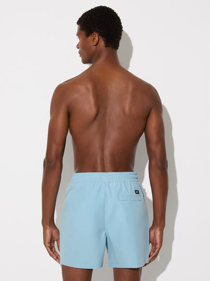 Reiss Cliff Drawstring Swim Shorts, Aqua Blue - view 2, Aqua Blue