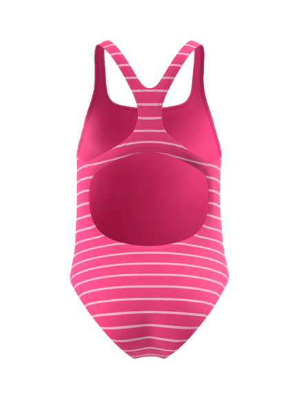 Speedo Kids' Print Medalist Swimsuit, Blush Pink - view 2, Blush Pink