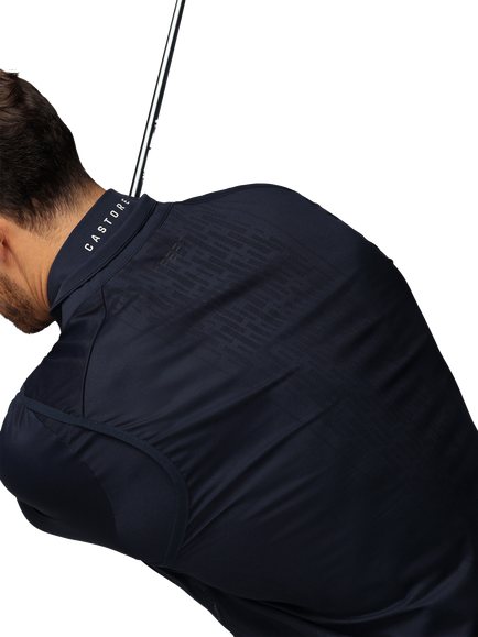 Castore Flex Hybrid Gilet, Navy - view 2, Navy
