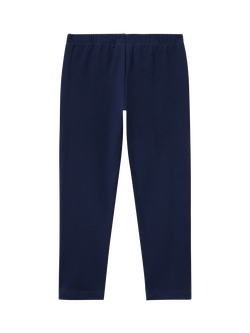 Benetton Kids' Cotton Blend Leggings - view 2, Night Blue