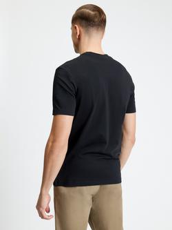 Ben Sherman Signature Silicone Badge T-Shirt, Black - view 2, Black