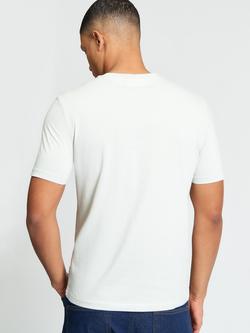 Ben Sherman Cotton Brighton Beach Social Club T-Shirt, Blue Grey - view 2, Blue Grey