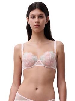 Chantelle Daydream Half Cup Bra, Pastel Bouquet, Pastel Bouquet
