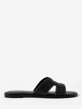 Mint Velvet Darcy Leather Slider Sandals