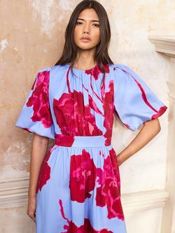 Ro&Zo Seraphina Floral Maxi Dress, Pink - view 2, Pink