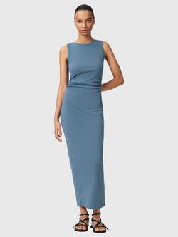 AllSaints Katarina Bodycon Maxi Dress, Pink, Captain Blue