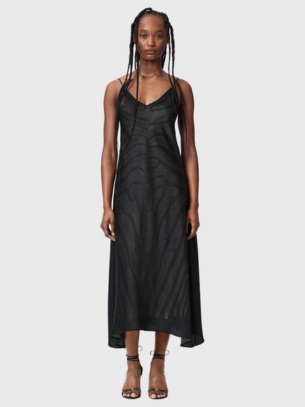 AllSaints Leona Dress, Black, Black