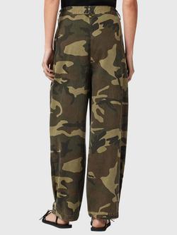 AllSaints Becca Camouflage Jeans, Camo Green - view 2, Camo Green