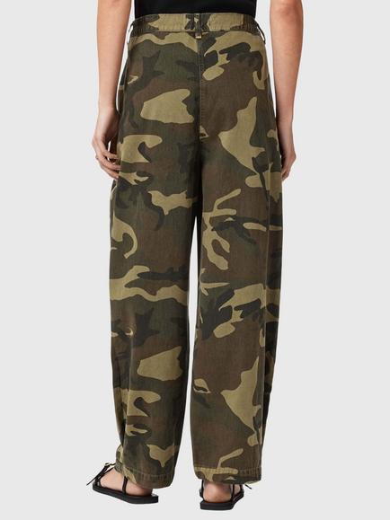 AllSaints Becca Camouflage Jeans, Camo Green - view 2, Camo Green