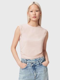 AllSaints West Tank Top, Crystal Pink