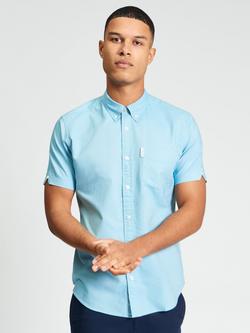 Ben Sherman Signature Cotton Regular Fit Oxford Shirt, Blue, Blue