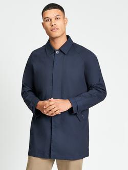 Ben Sherman Signature Woven Cotton Mac, Dark Navy, Dark Navy