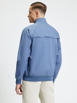 Ben Sherman Signature Cotton Harrington Jacket, Indigo - view 2, Indigo