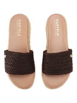 Carvela Cloud Mule Sandals, Brown - view 2, Brown