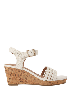 Carvela Portofino Wedge Sandals, Putty, Putty