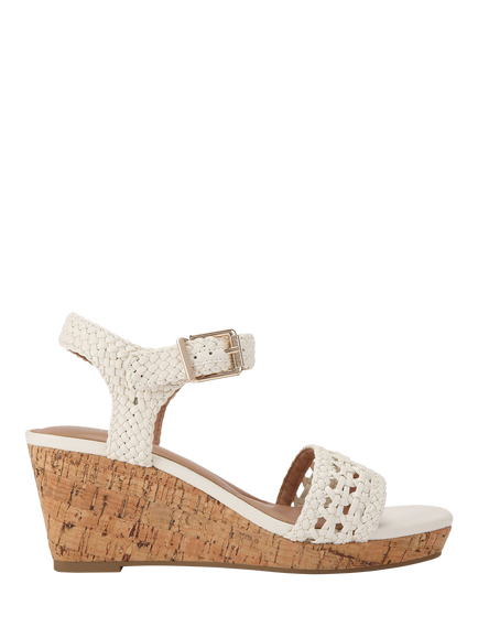 Carvela Portofino Wedge Sandals, Putty, Putty