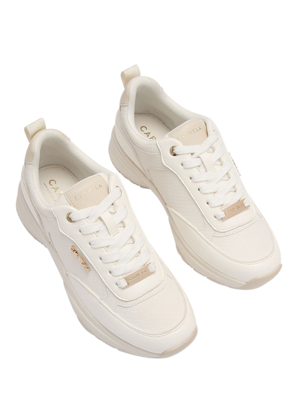 Carvela Adoro Lace Up Trainers, White - view 2, White
