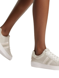 Carvela Rapid Trainers, Natural Champagne - view 2, Natural Champagne