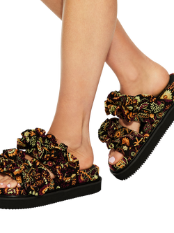 KG Kurt Geiger Sunshine Footbed Sandals, Multi - view 2, Multi