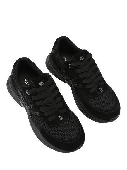 KG Kurt Geiger Lois Trainers, Black - view 2, Black