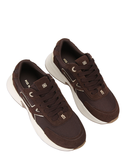 KG Kurt Geiger Lois Trainers, Brown - view 2, Brown
