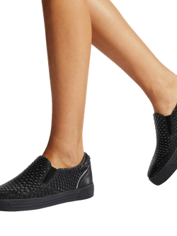 KG Kurt Geiger Lillian Slip In Trainers, Black - view 2, Black