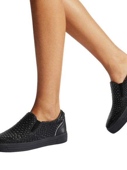 KG Kurt Geiger Lillian Slip In Trainers, Black - view 2, Black