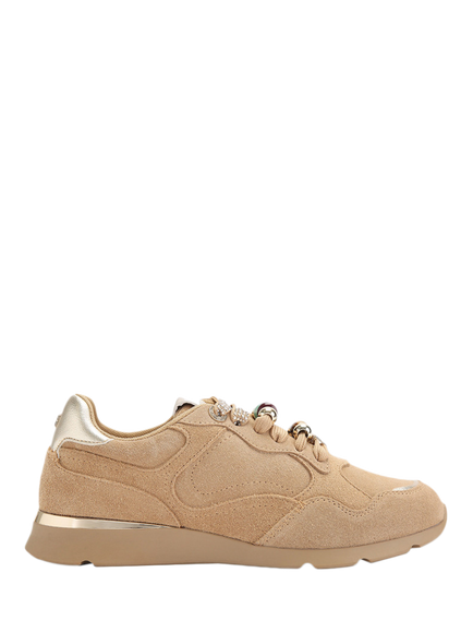 KG Kurt Geiger Lira Embellished Trainers, Camel, Camel
