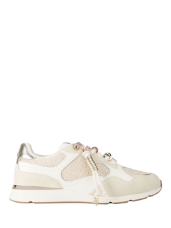 KG Kurt Geiger Lira Embellished Trainers, White/Multi, White/Multi
